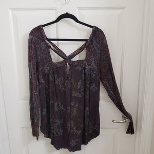 Gimmicks Floral Long Sleeve Top